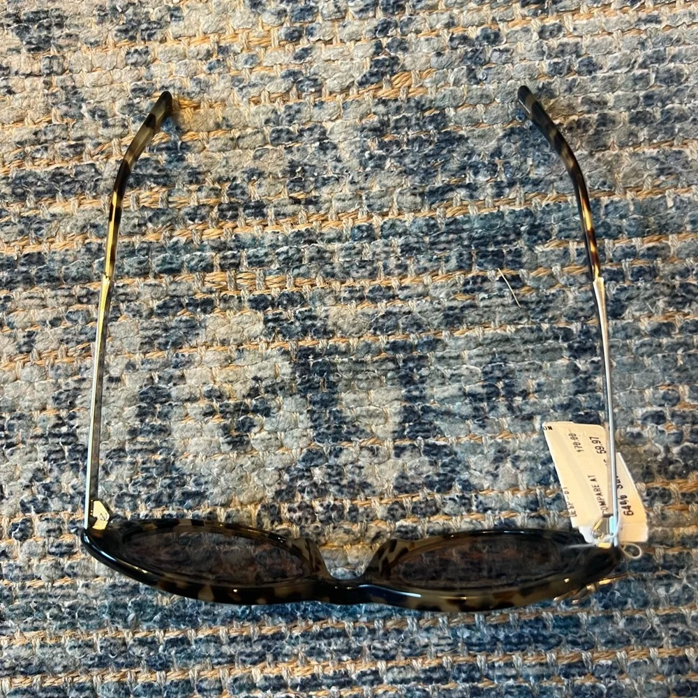 Kate Spade Tortoise Cat Eye Bow Livia Sunglasses - NWT - Picture 4 of 5